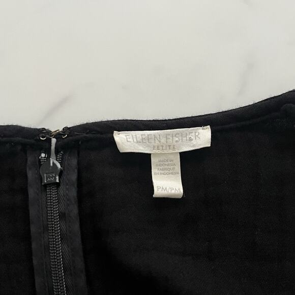 Eileen Fisher Organic Cotton Lofty Gauze Jumpsuit MP Chic Minimalist Lagenlook - Picture 3 of 9